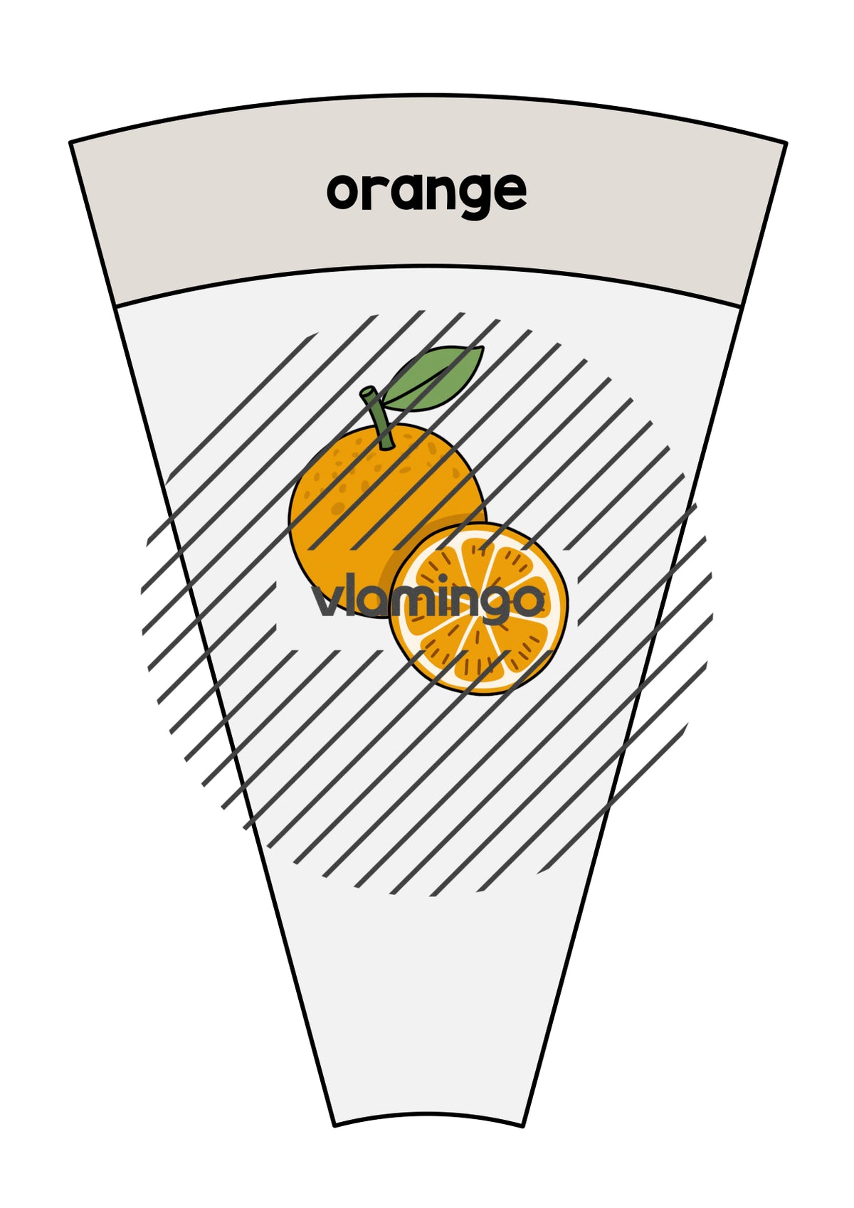 de englisch fruits matching circle 021