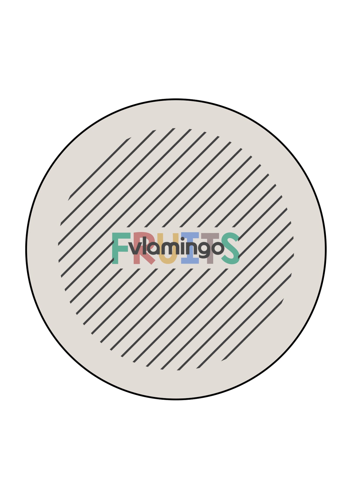 de englisch fruits matching circle 030