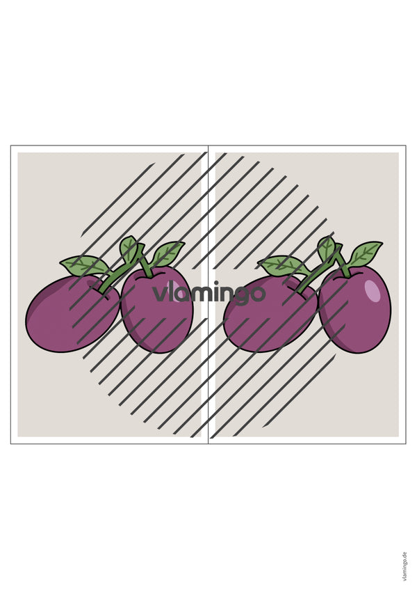 de englisch fruits station signs 007