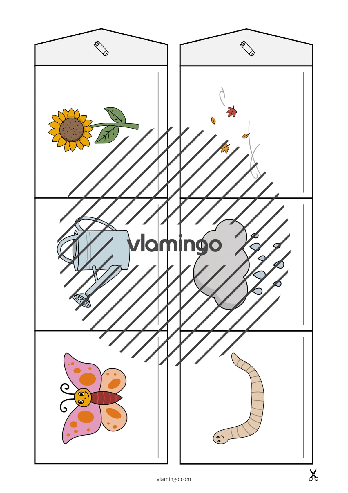 de englisch garden accordion fold 010