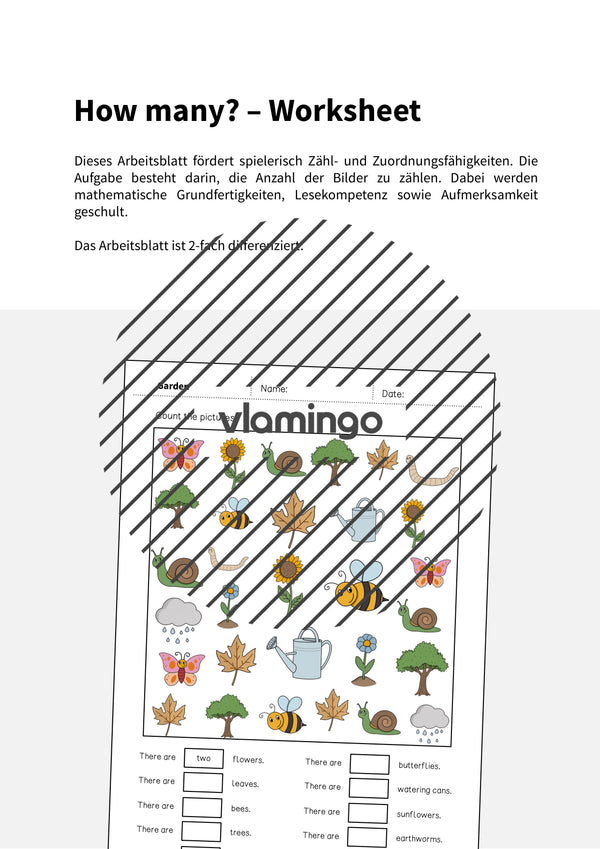 de englisch garden how many worksheet 002
