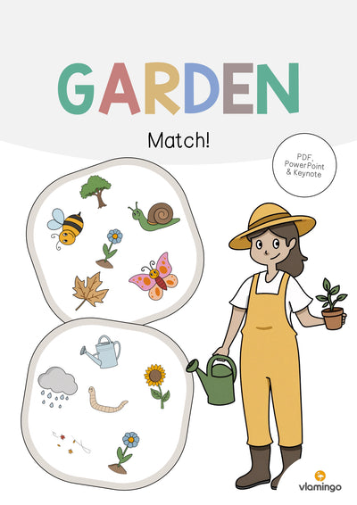 Garden / Garten: Match! (Englisch)