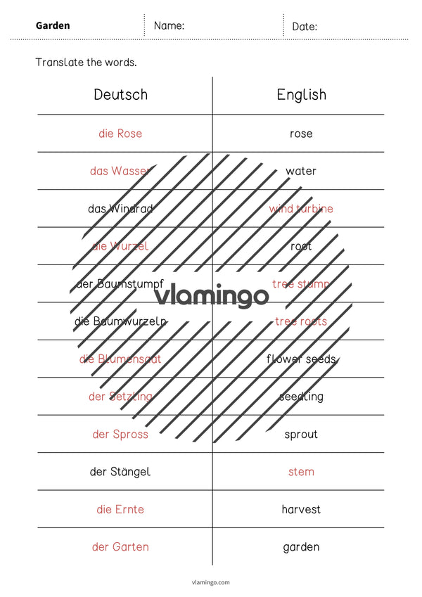 de englisch garden vocabulary mini test 012