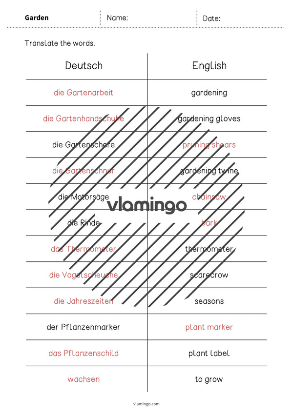 de englisch garden vocabulary mini test 013
