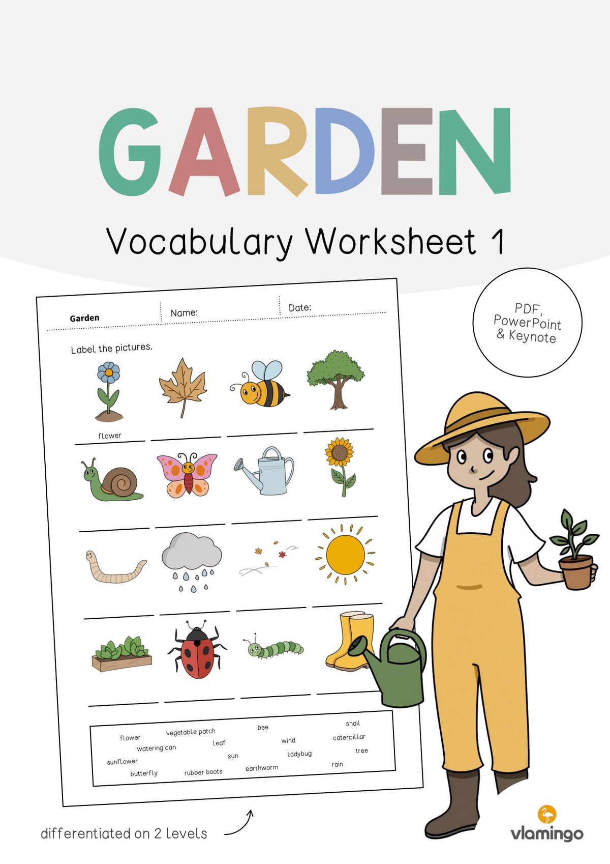 de englisch garden vocabulary worksheet 1 001