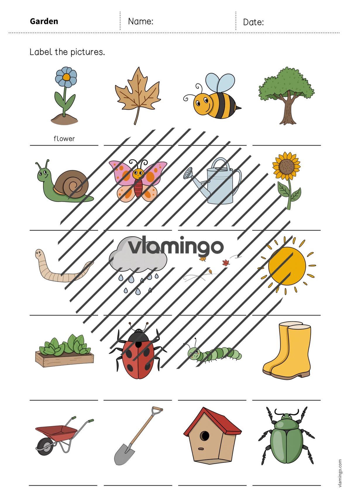 de englisch garden vocabulary worksheet 1 007