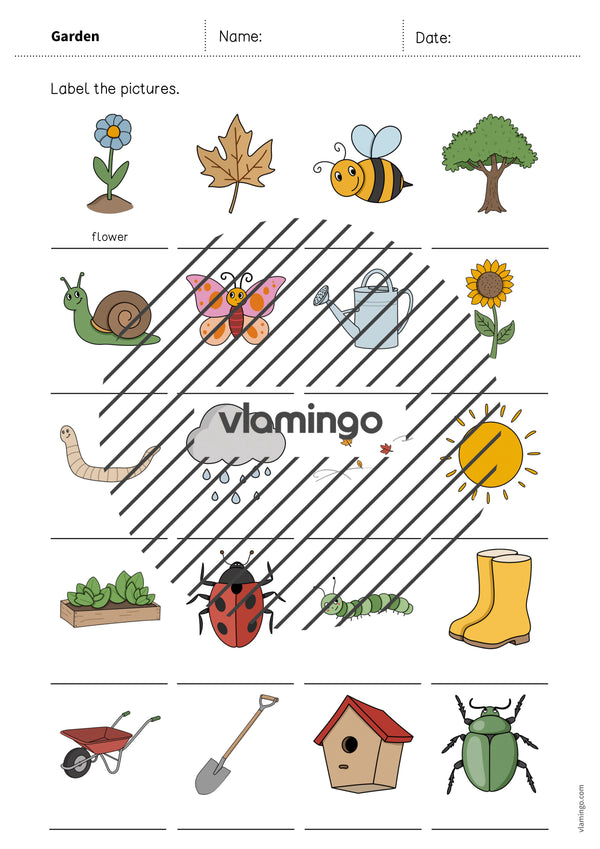 de englisch garden vocabulary worksheet 1 007