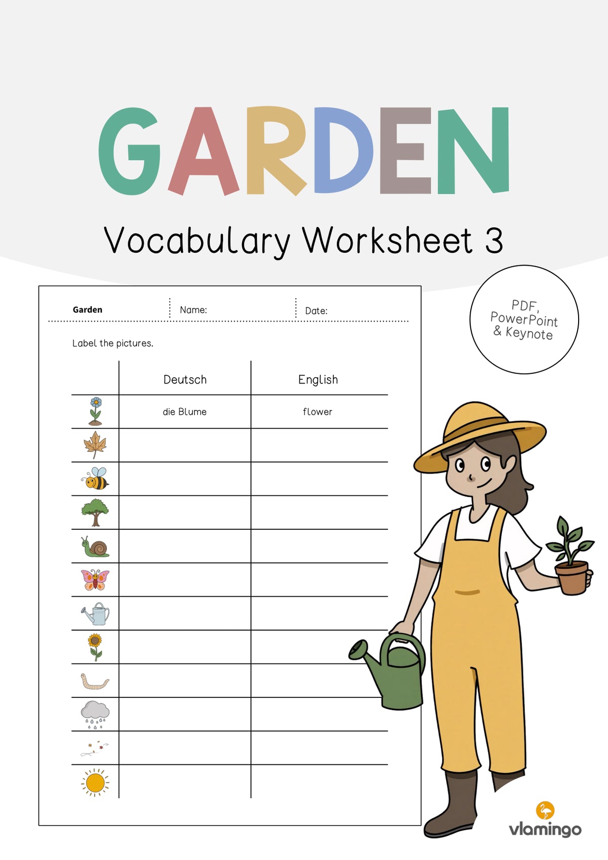 de englisch garden vocabulary worksheet 3 001