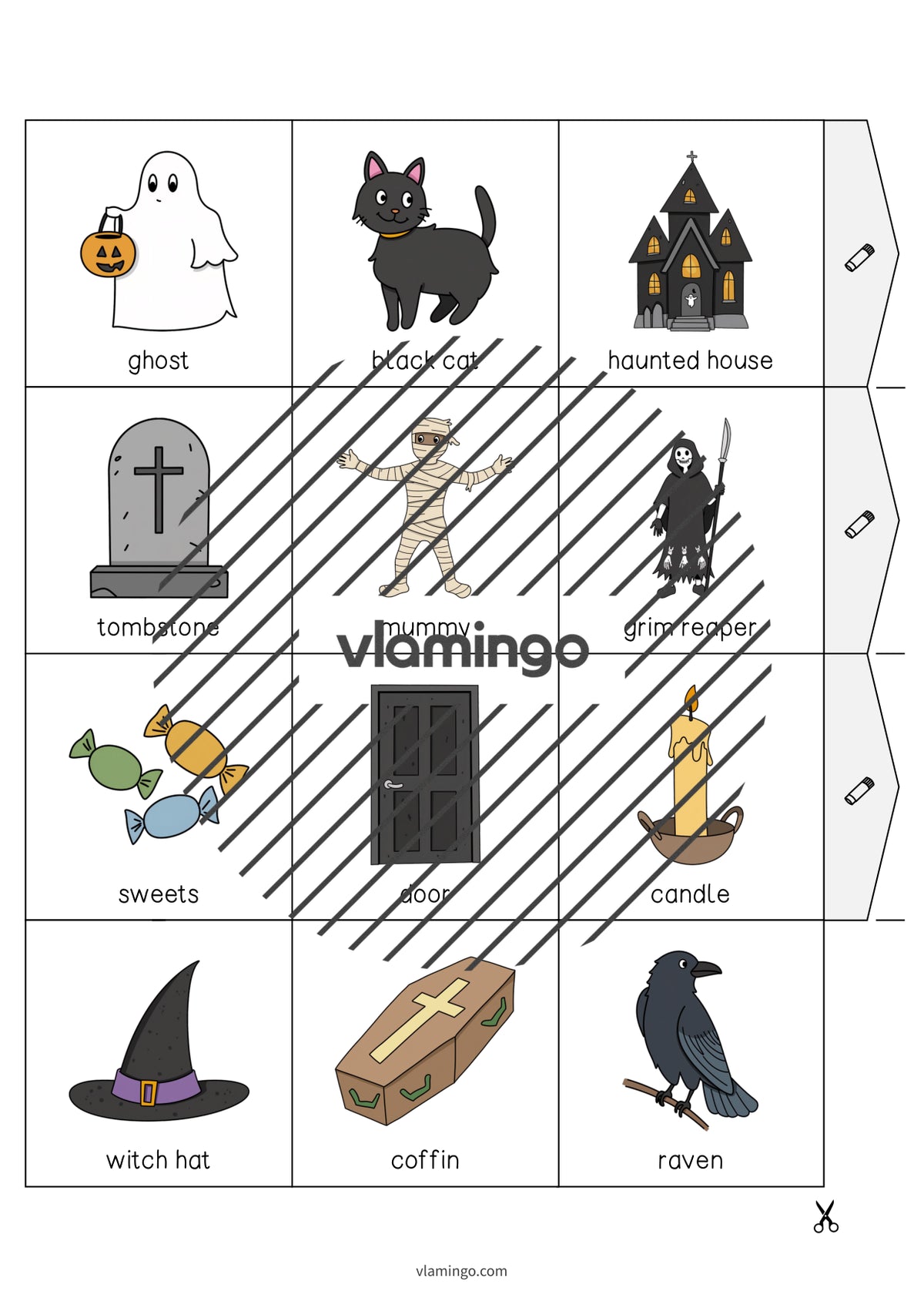 de englisch halloween accordion fold 015
