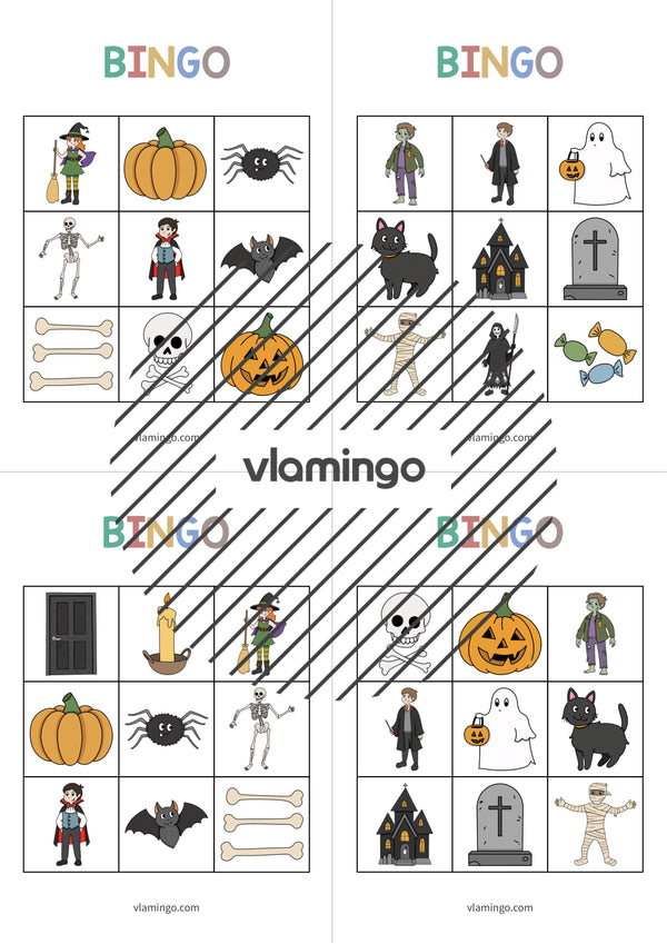 de englisch halloween bingo 005