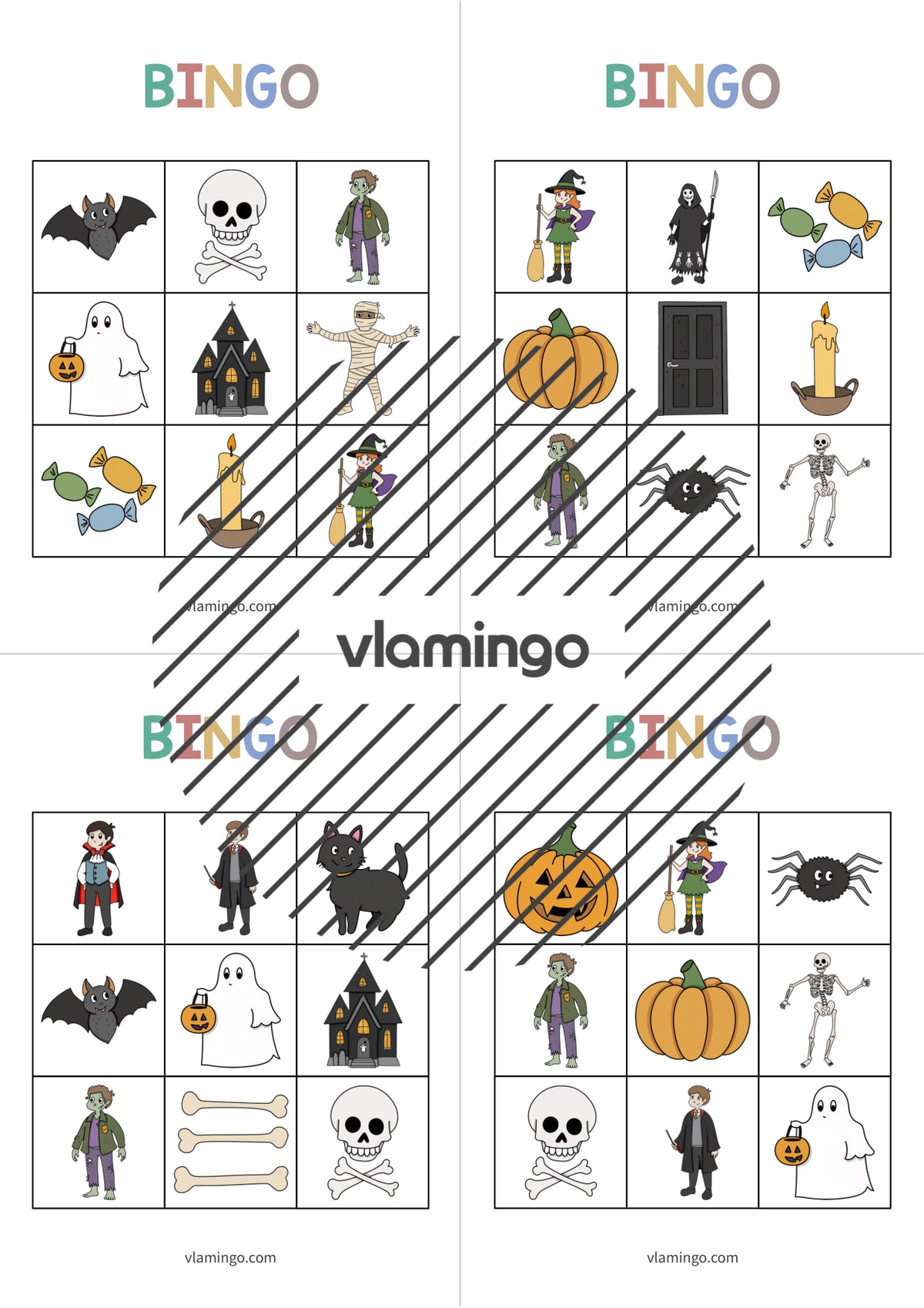 de englisch halloween bingo 007