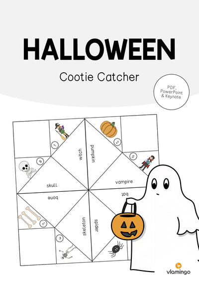 Halloween: Cootie Catcher (Englisch)