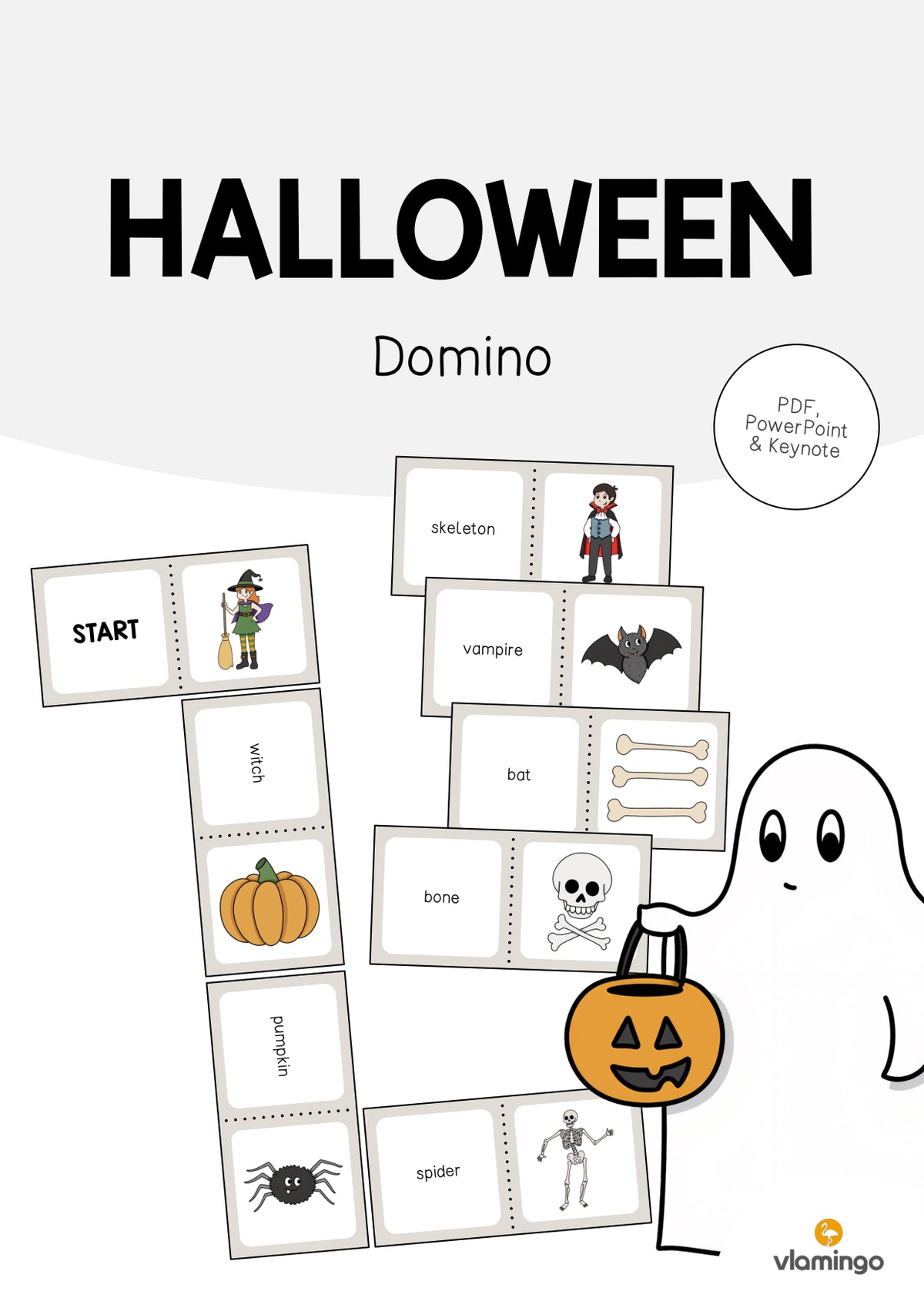 de englisch halloween domino 001