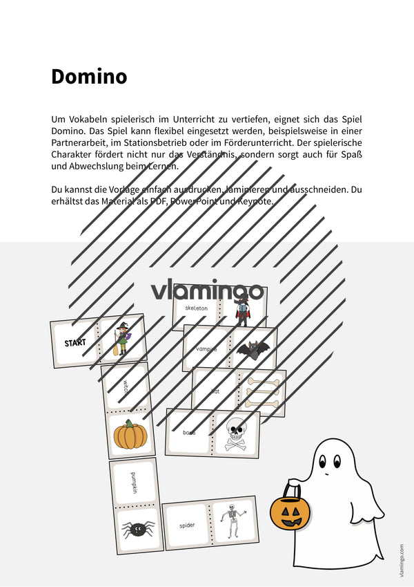 de englisch halloween domino 002