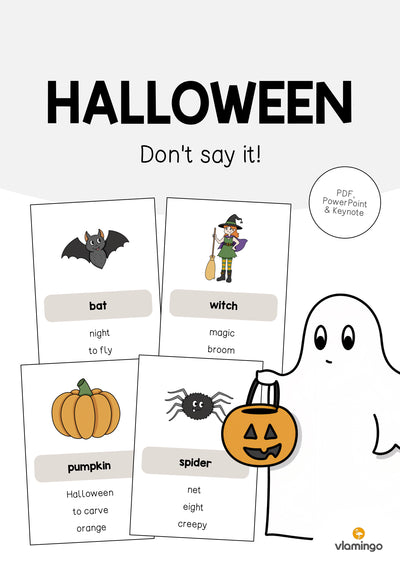 Halloween: Don’t say it! (Englisch)