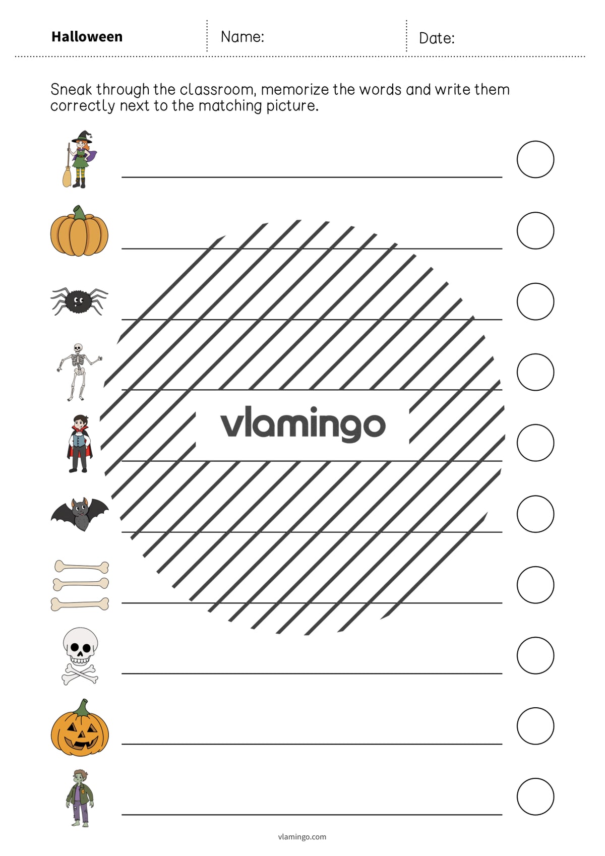de englisch halloween running dictation 012
