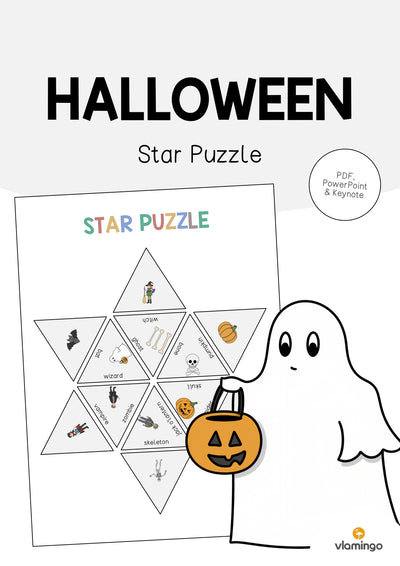 Halloween: Star Puzzle (Englisch)