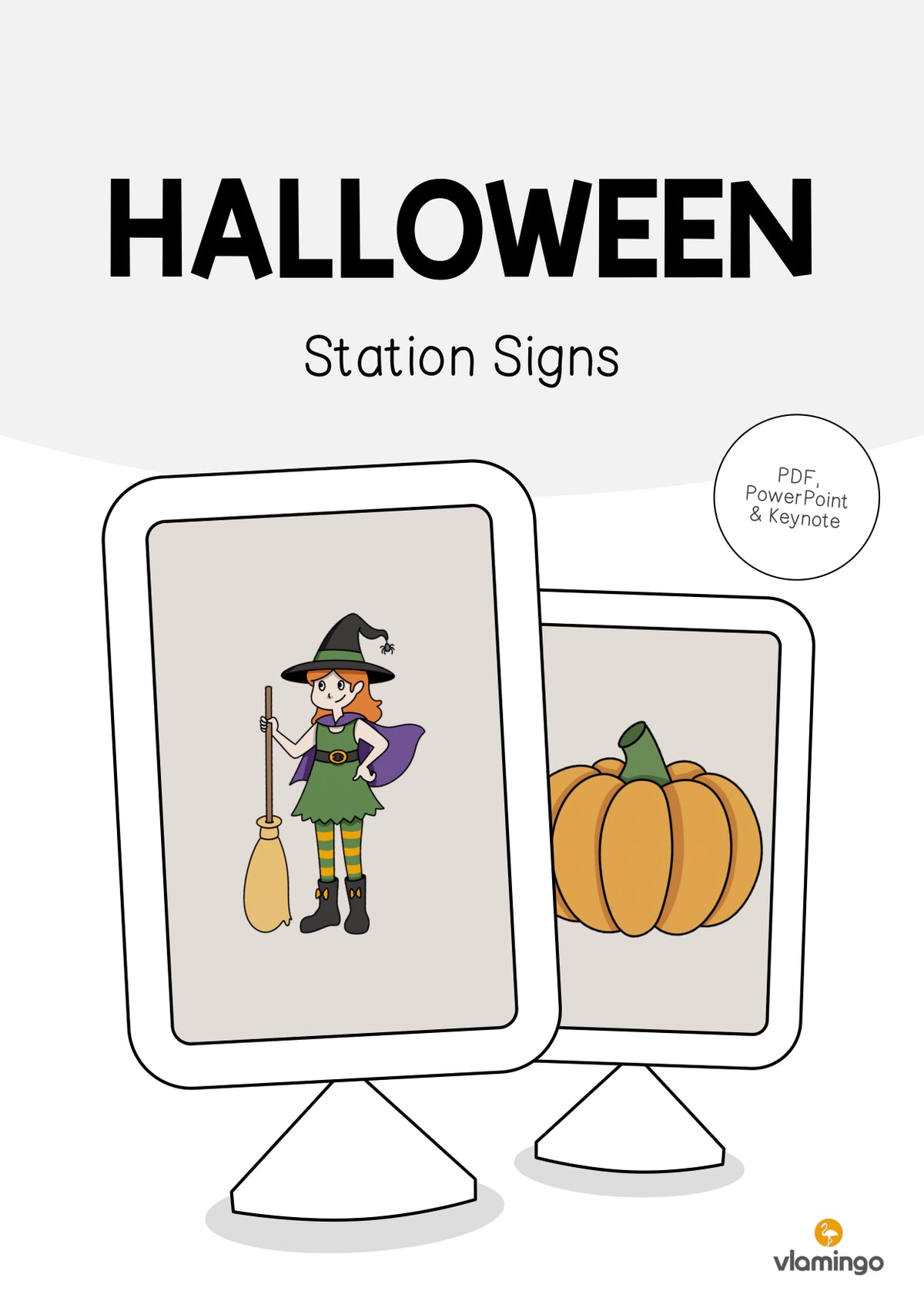 de englisch halloween station signs 001