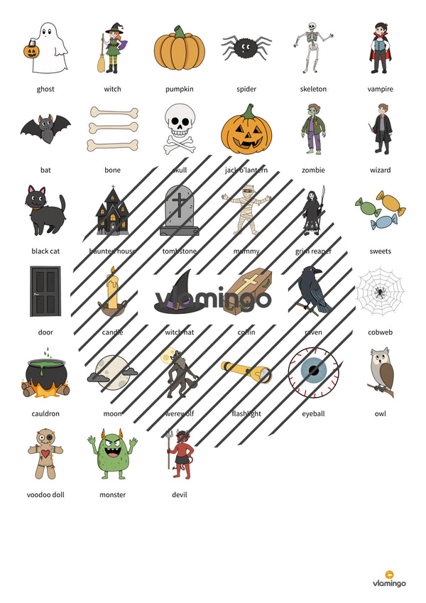 de englisch halloween vocabulary fitness 003