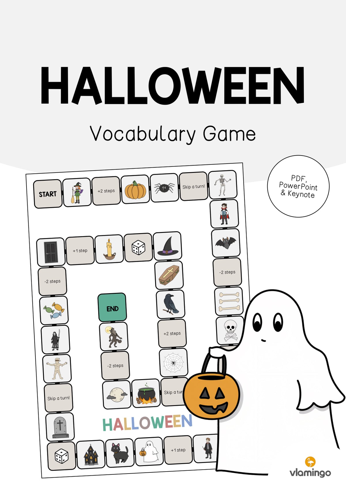 de englisch halloween vocabulary game 001