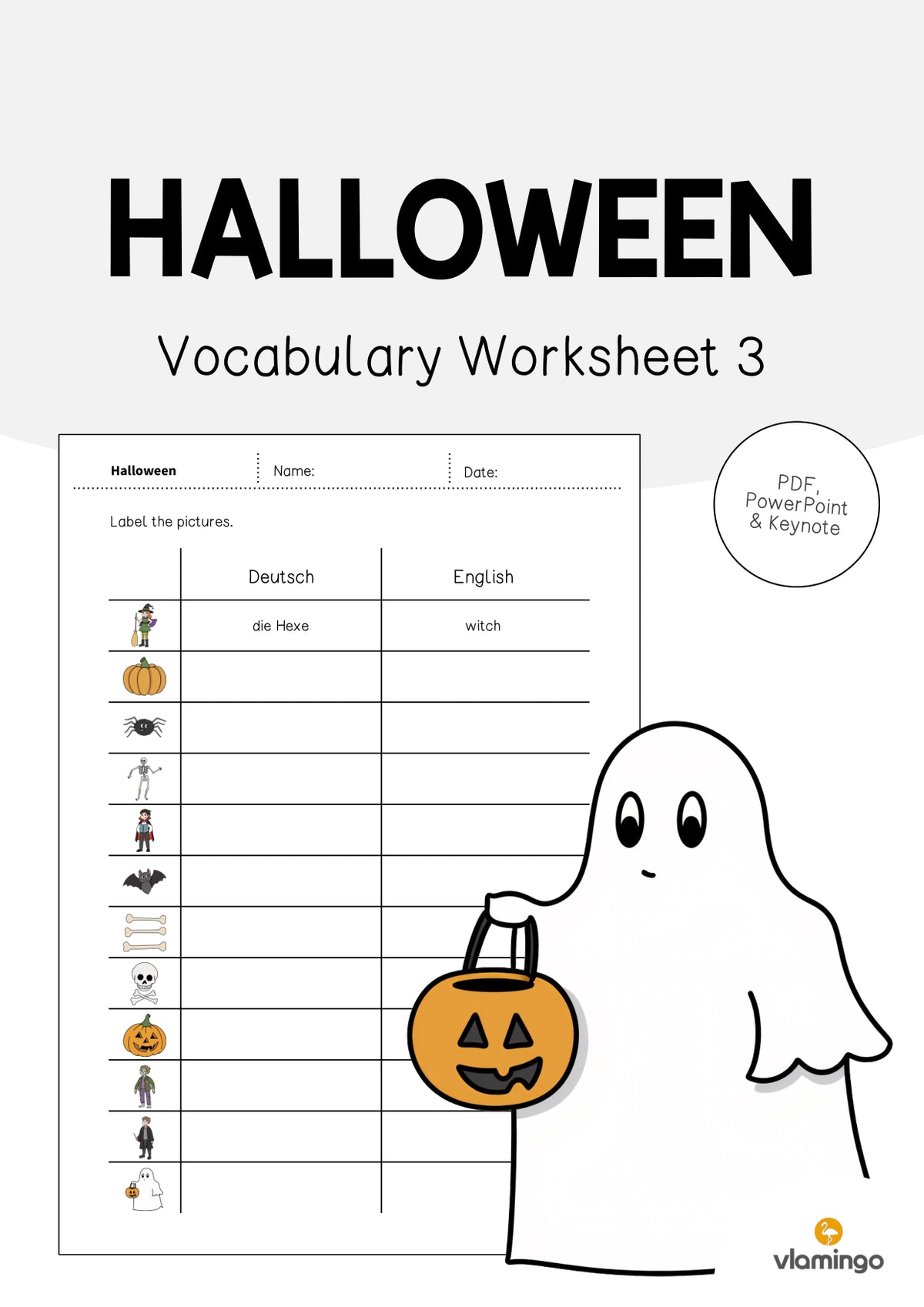de englisch halloween vocabulary worksheet 3 001