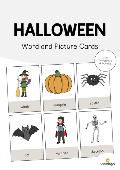Halloween: Word and Picture Cards (Englisch)