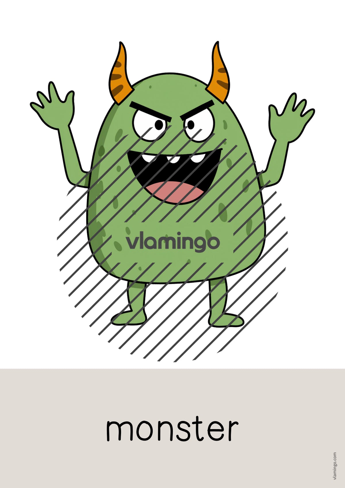 de englisch halloween word and picture cards 034