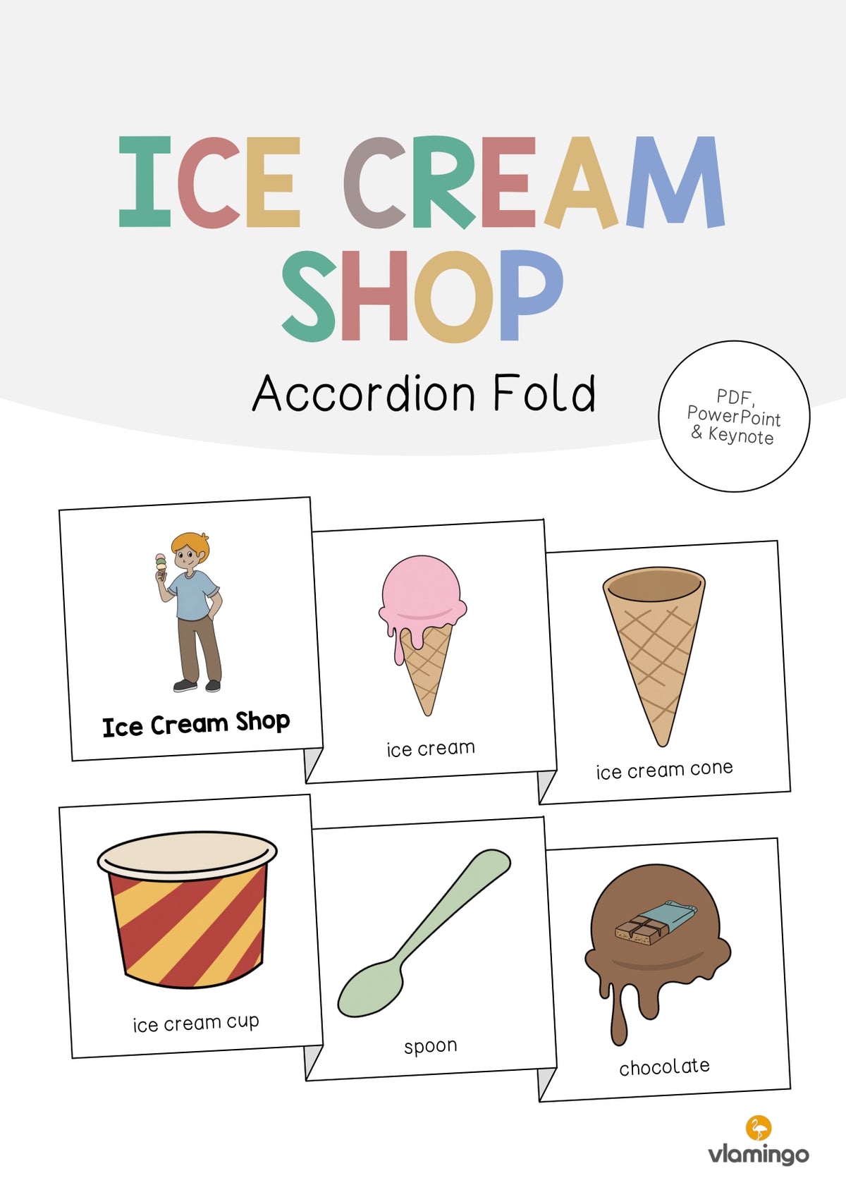 de englisch ice cream shop accordion fold 001