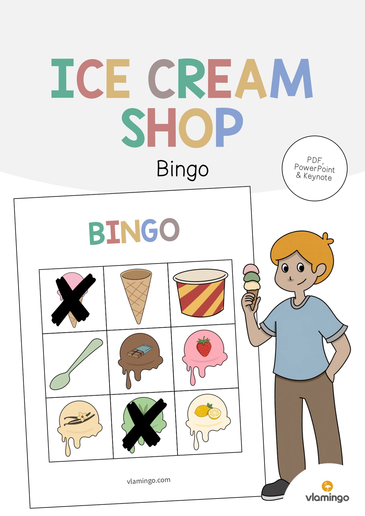 de englisch ice cream shop bingo 001