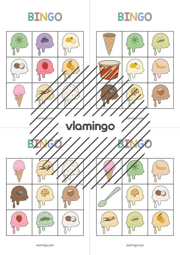 de englisch ice cream shop bingo 009