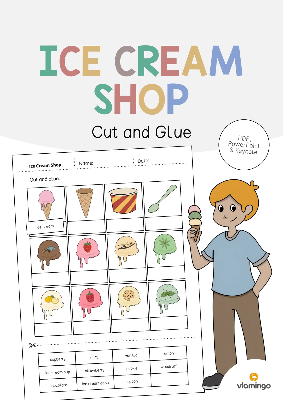 de englisch ice cream shop cut and glue 001