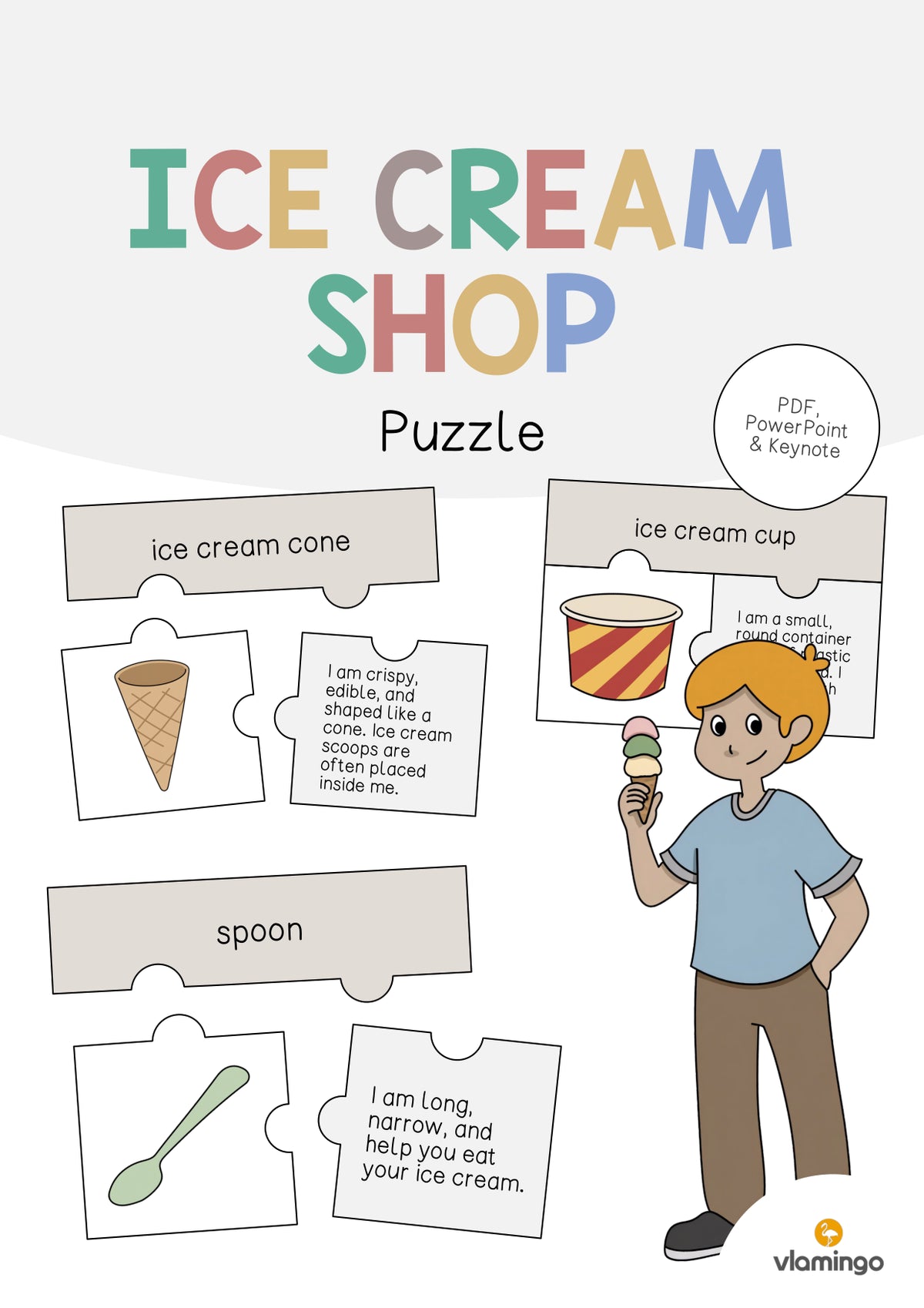 de englisch ice cream shop puzzle 001