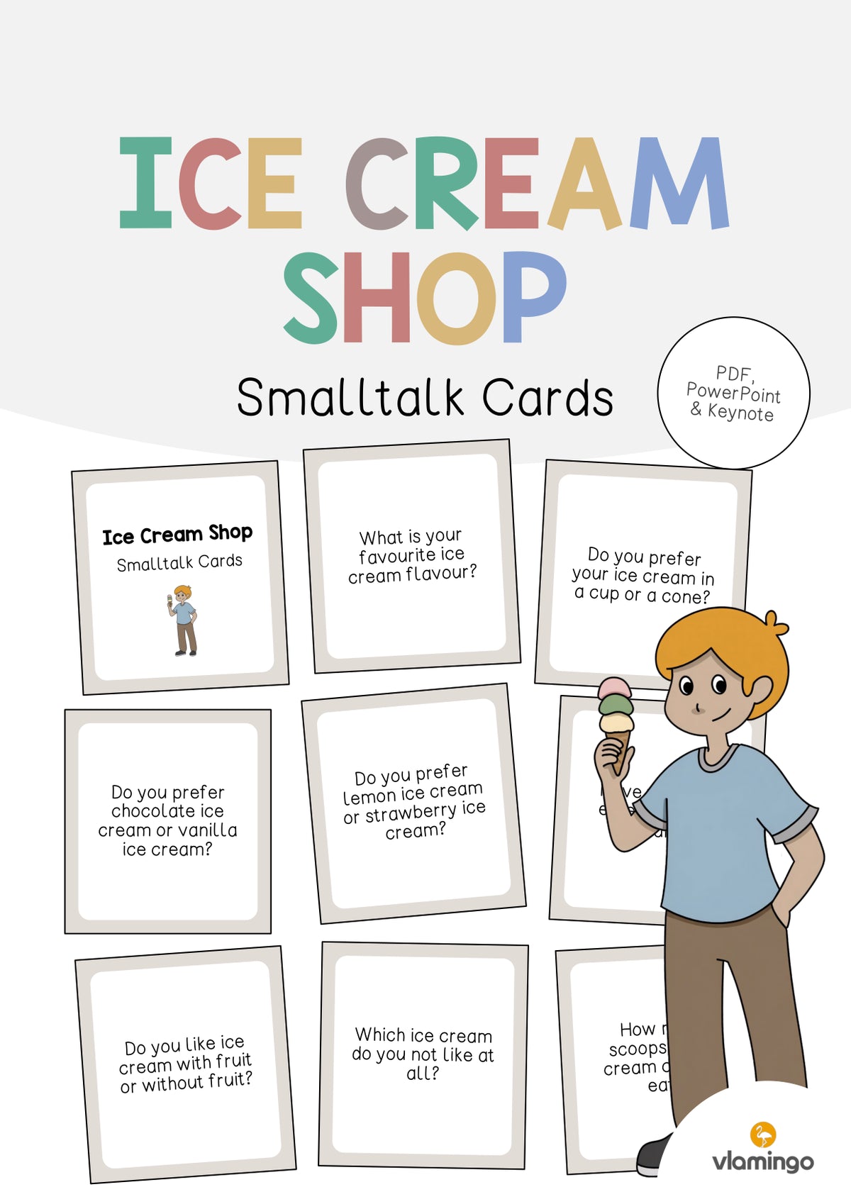 de englisch ice cream shop smalltalk cards 001