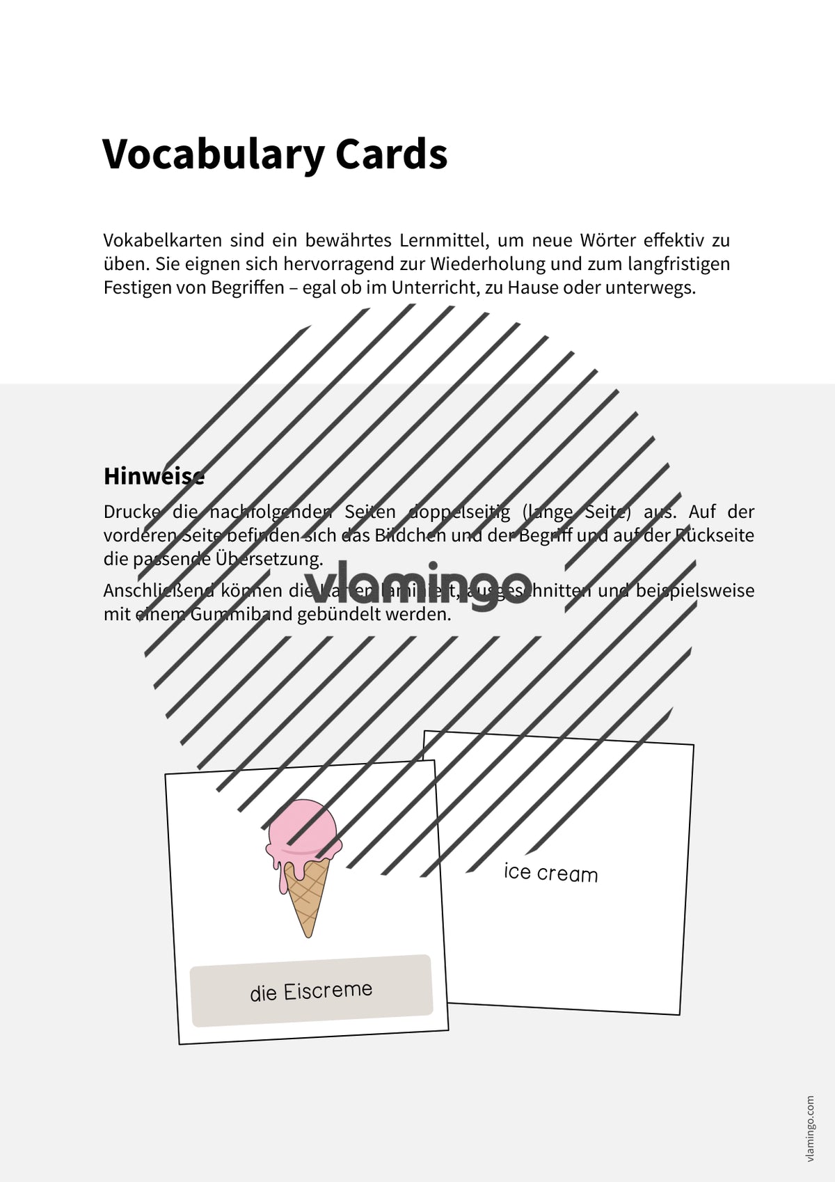 de englisch ice cream shop vocabulary cards 002