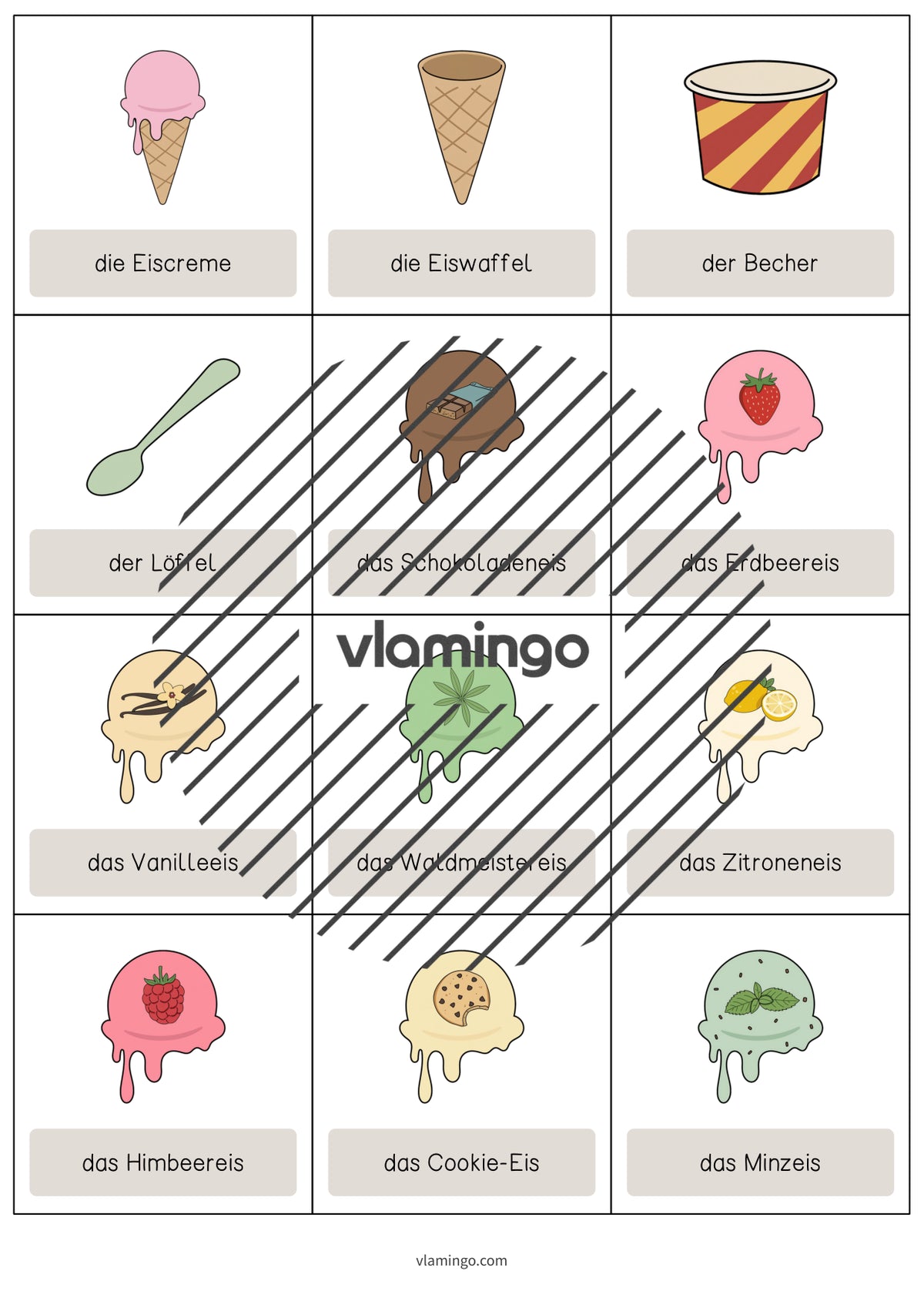 de englisch ice cream shop vocabulary cards 003