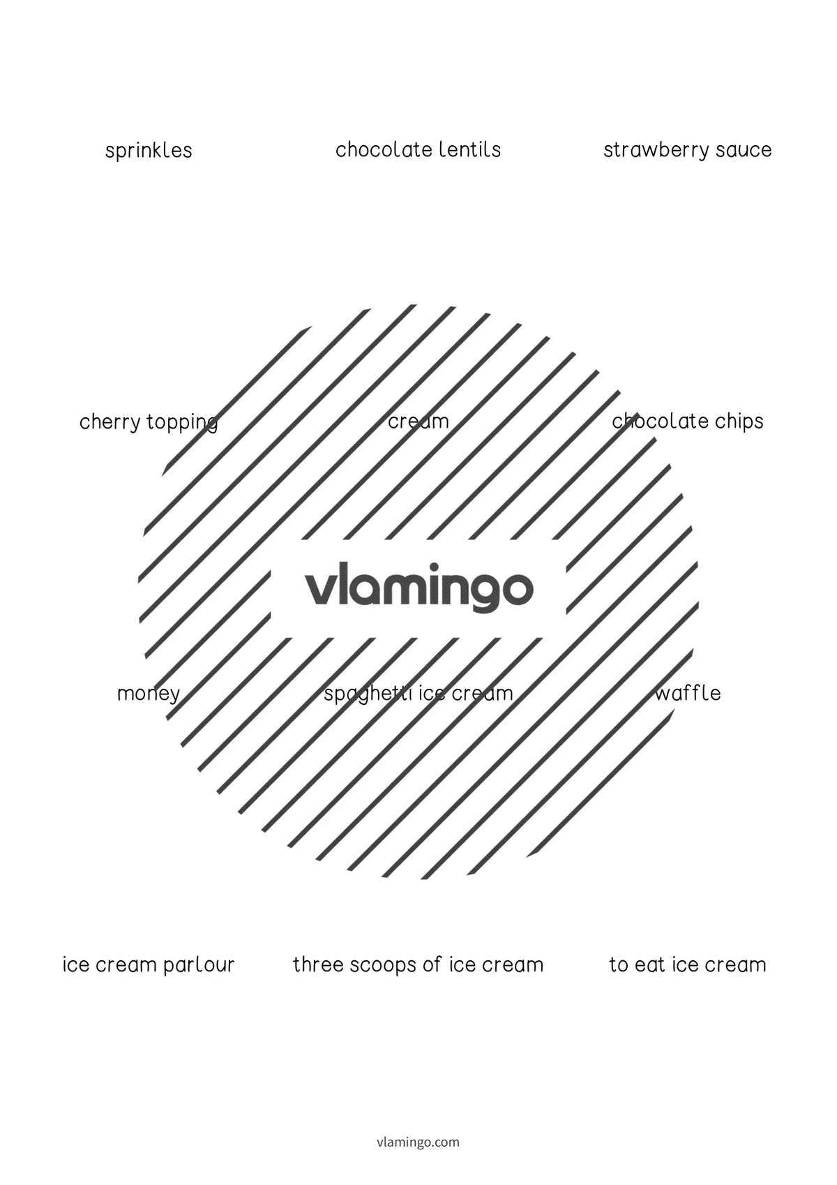 de englisch ice cream shop vocabulary cards 008