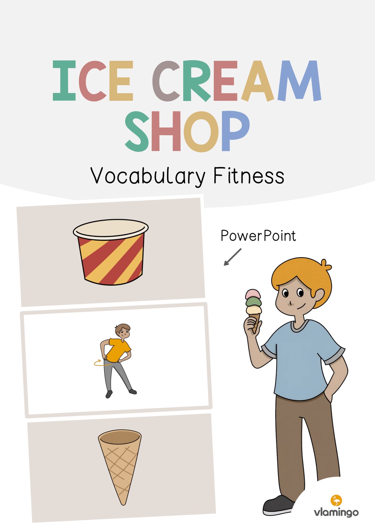 de englisch ice cream shop vocabulary fitness 001