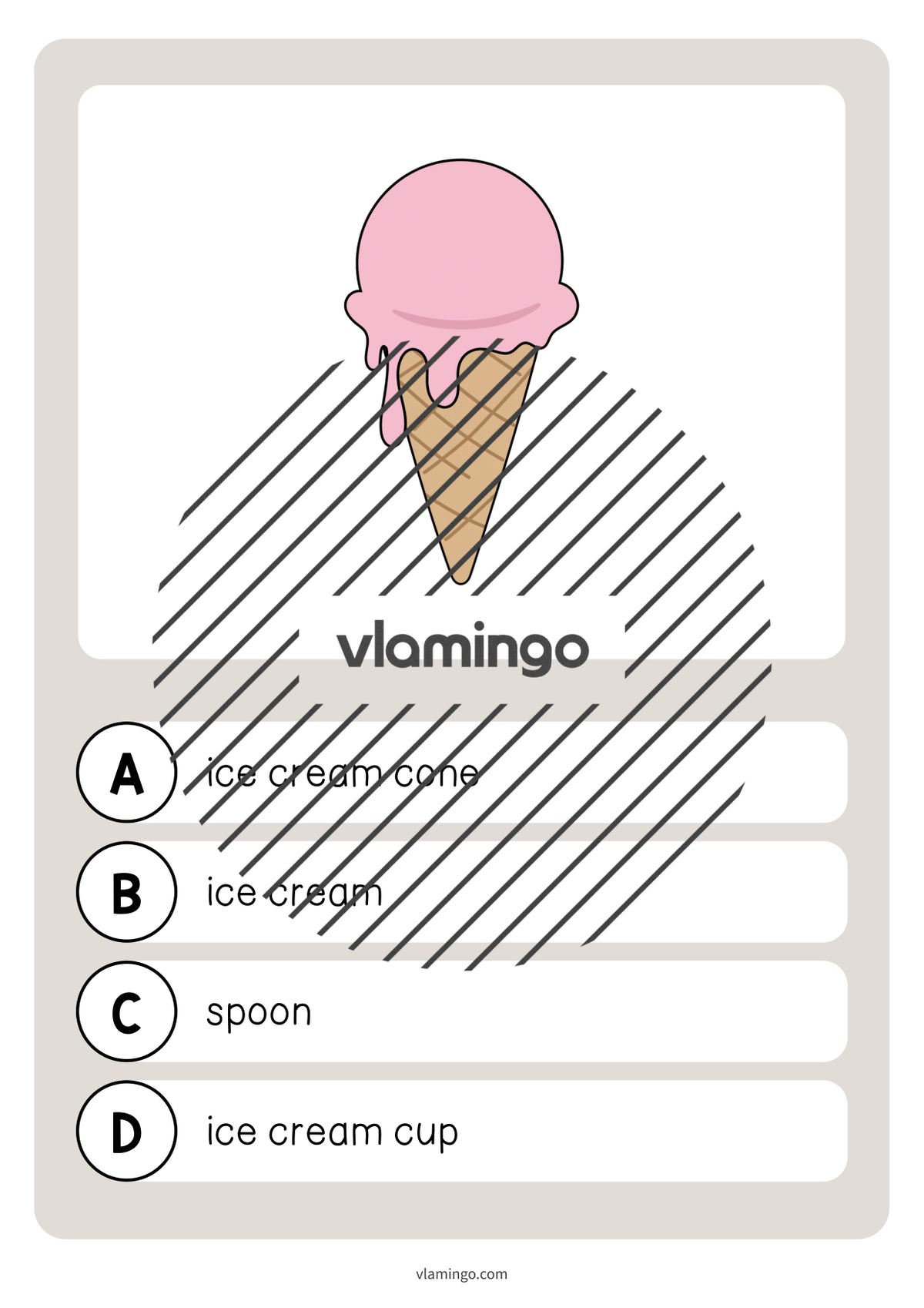 de englisch ice cream shop vocabulary quiz 005
