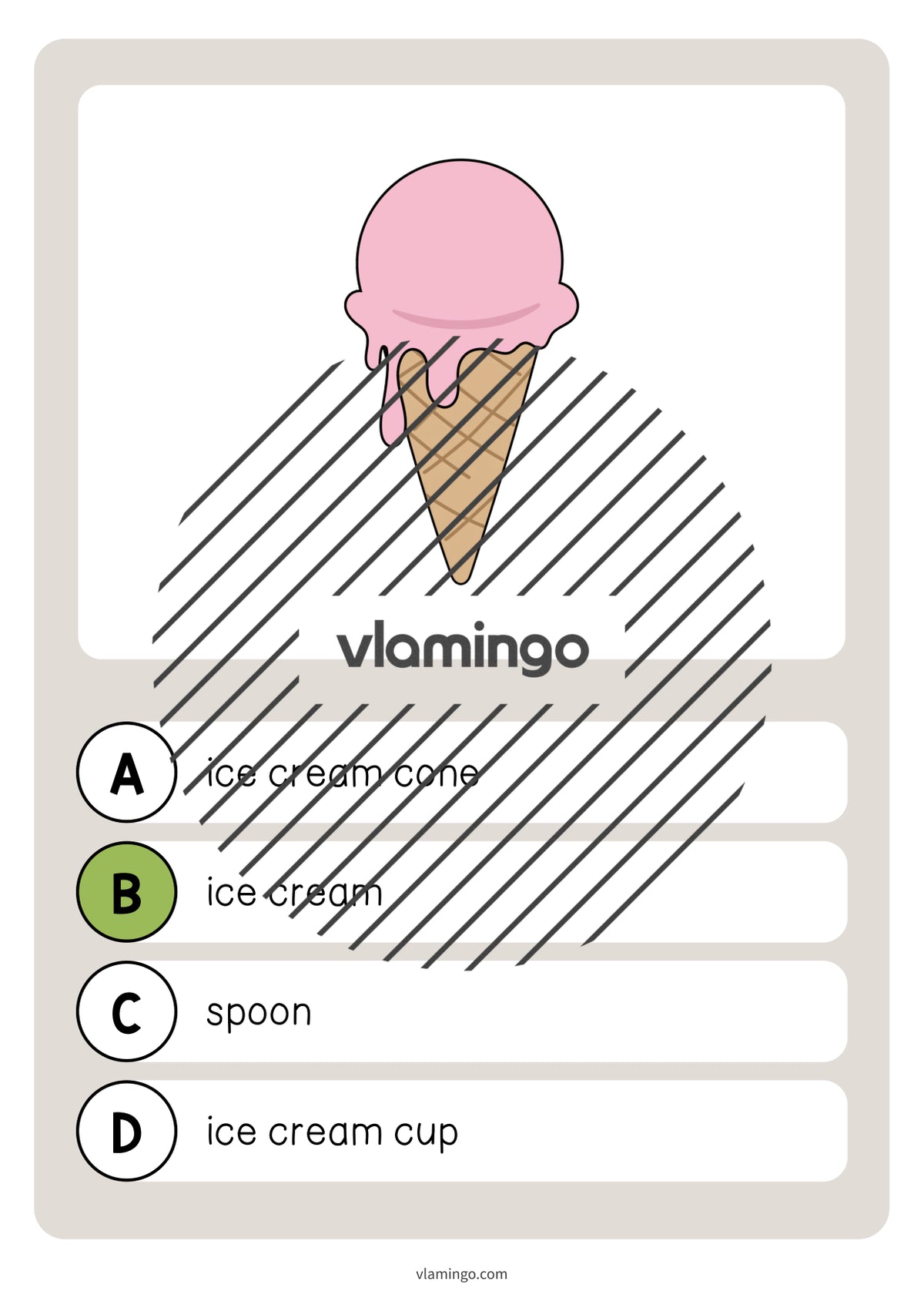 de englisch ice cream shop vocabulary quiz 006