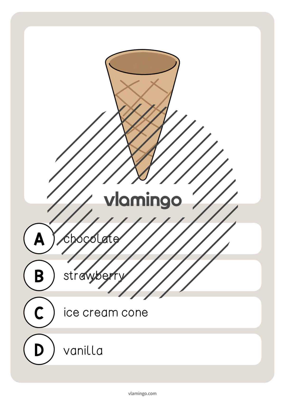 de englisch ice cream shop vocabulary quiz 007