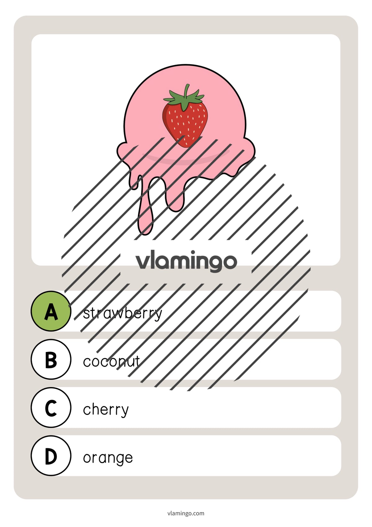 de englisch ice cream shop vocabulary quiz 016
