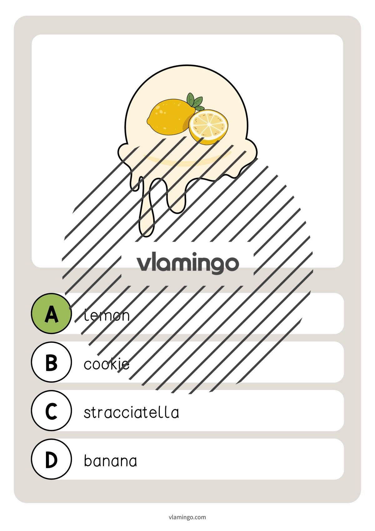 de englisch ice cream shop vocabulary quiz 022