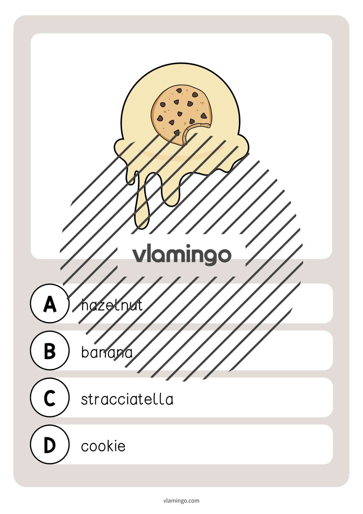 de englisch ice cream shop vocabulary quiz 025