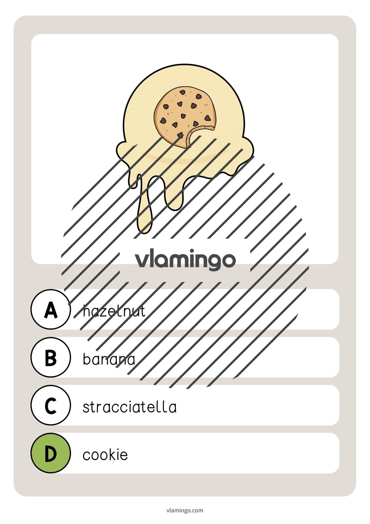 de englisch ice cream shop vocabulary quiz 026