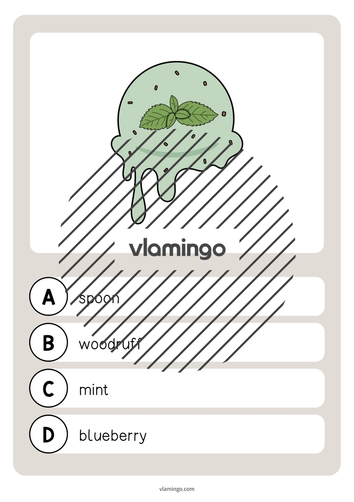 de englisch ice cream shop vocabulary quiz 027