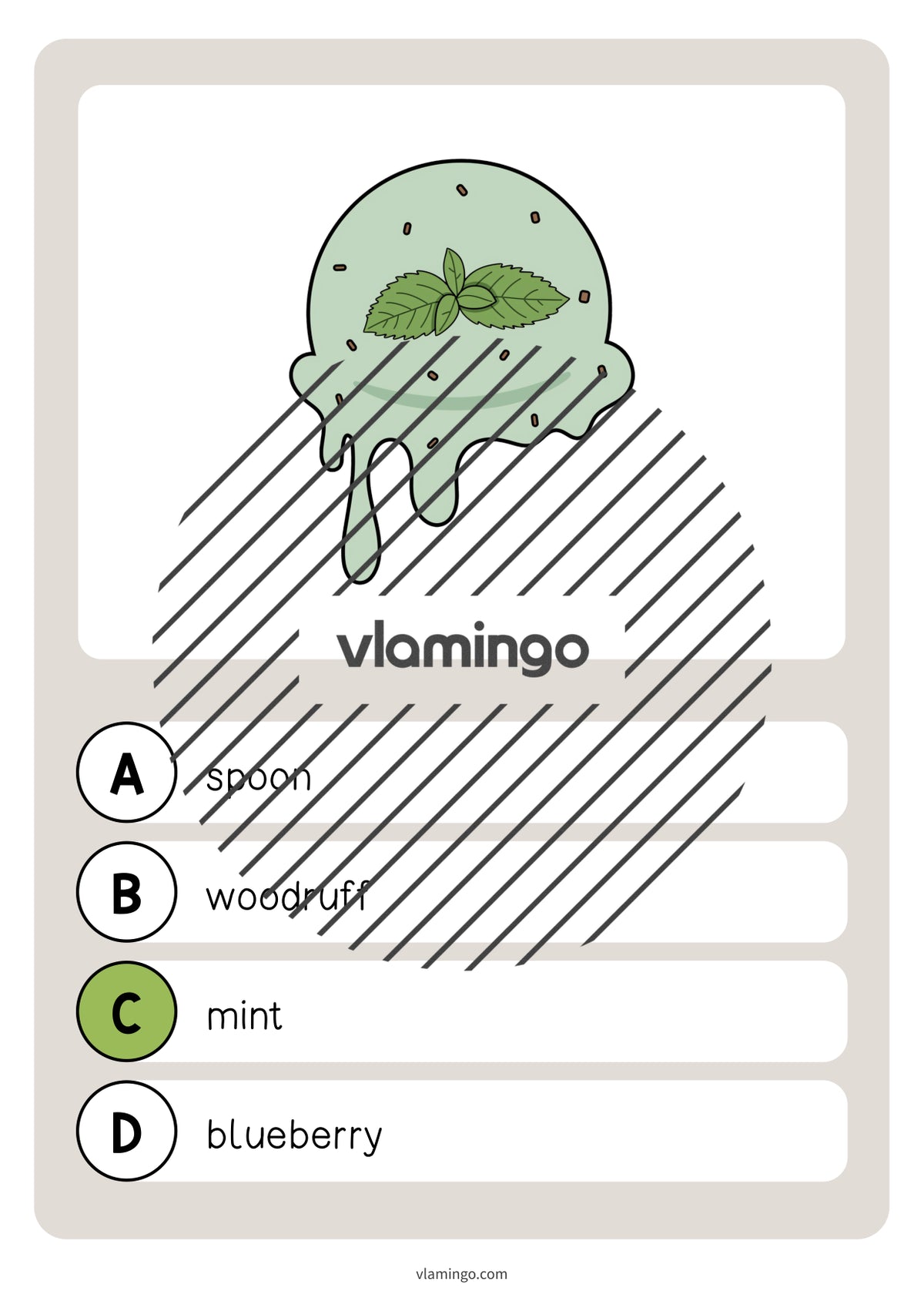 de englisch ice cream shop vocabulary quiz 028