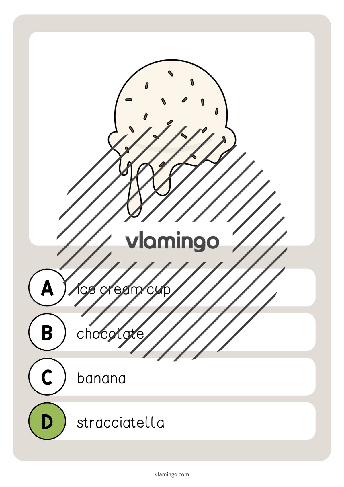 de englisch ice cream shop vocabulary quiz 030