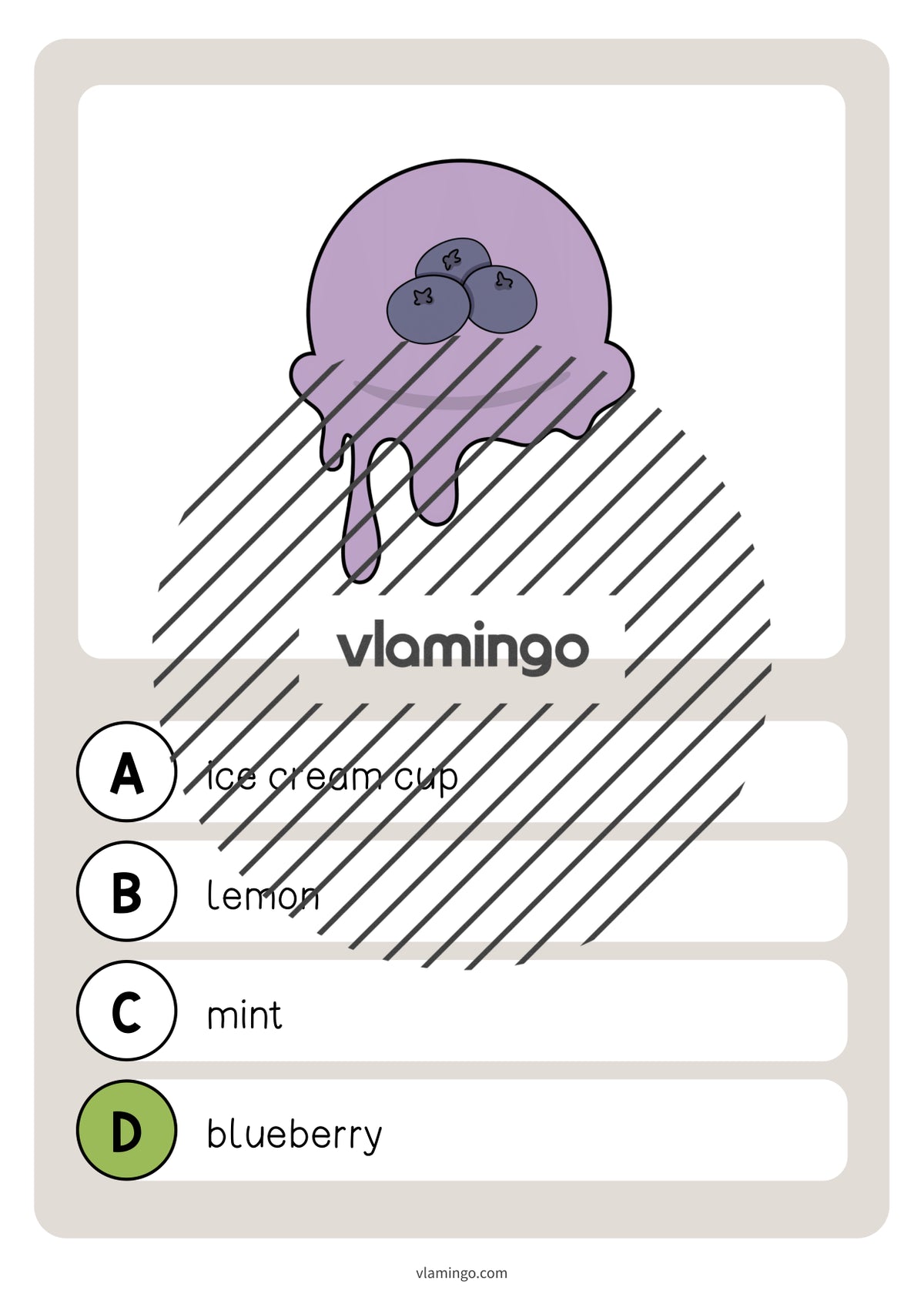 de englisch ice cream shop vocabulary quiz 036