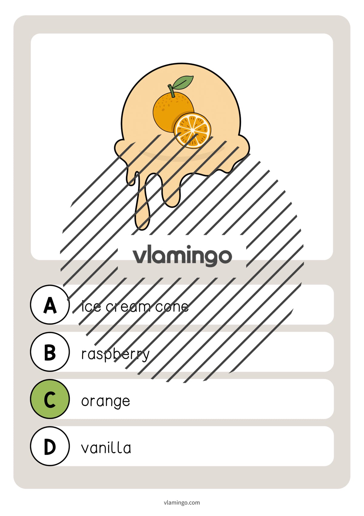 de englisch ice cream shop vocabulary quiz 044