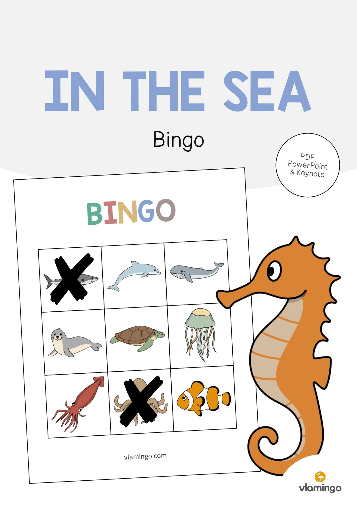 de englisch in the sea bingo 001